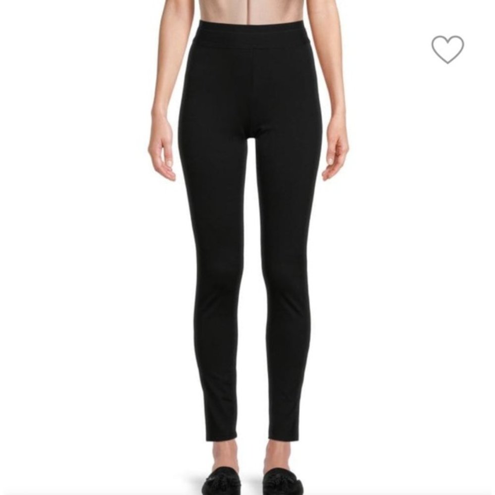 BCBGMaxazria Mason Faux Suede Legging Black - Picture 2 of 11